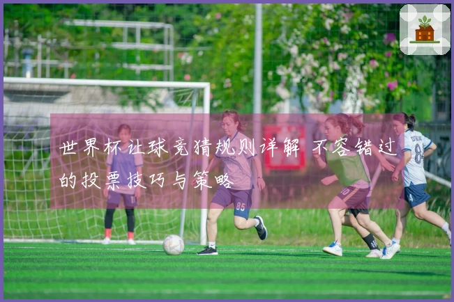 世界杯让球竞猜规则详解 不容错过的投票技巧与策略